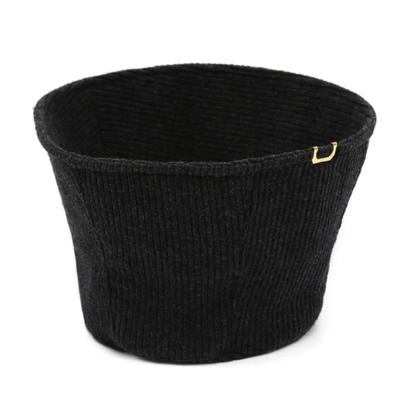UNDERCONTROL studio STAND BUCKET / STRIPE KNIT / M ANTHRAZIT