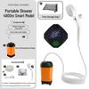 Portable Electric Shower for Outdoor Bathing, Construction Sites, Dormitories, and Rural Homes.
