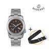 Boderry VOYAGER Field Watches Bronze Case Automatic For TMI NH35 Watch 100M Waterproof Clock Military Vintage Wristwatch Mens
