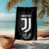 Juventus Futbol Kulübü Temalı Ultra Yumuşak Plaj Havlusu, Havuz - Kamp, Dalış İçin İdeal - Mükemmel Seyahat Temel Ürünü, Canlı Renkli Plaj Havlusu.
