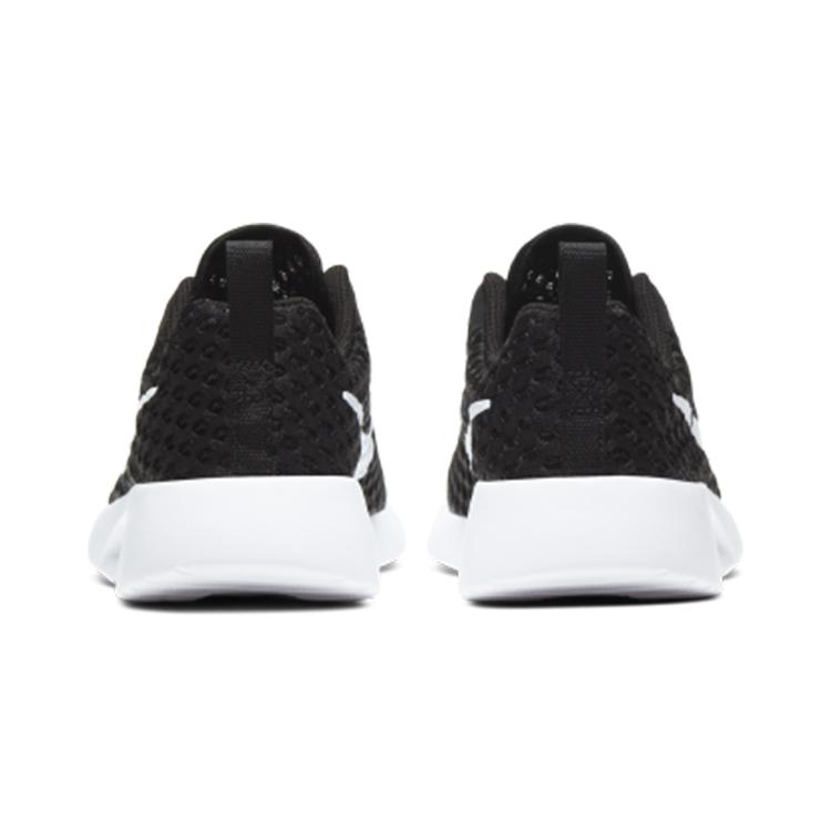Nike Tanjun BR BPE Slip Resistant Cushioning Breathable Low Top Kids Lifestyle Shoes Black White CW3179-011