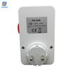 Europäischer Standard 16A 250V Mechanische Zeitschaltuhr-Steckdose - 24-Stunden-Timer für deutsche, koreanische und russische Typen
