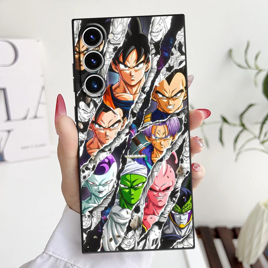 

D-ragonS B-allS Мультяшный Чехол для Телефона для Samsung Galaxy S25 S21 S9 Note 20 9 10 S20 S24 Plus S23 FE S25Edge S22 Galaxy S9