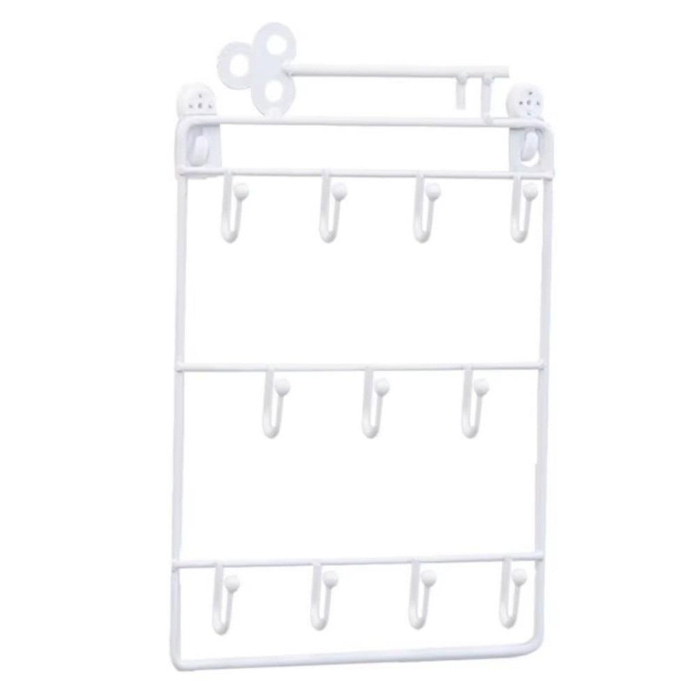 Iron Jacket Hat Storage Rack Modern Style Storage Hook  For Entryway Kitchen Office Decor