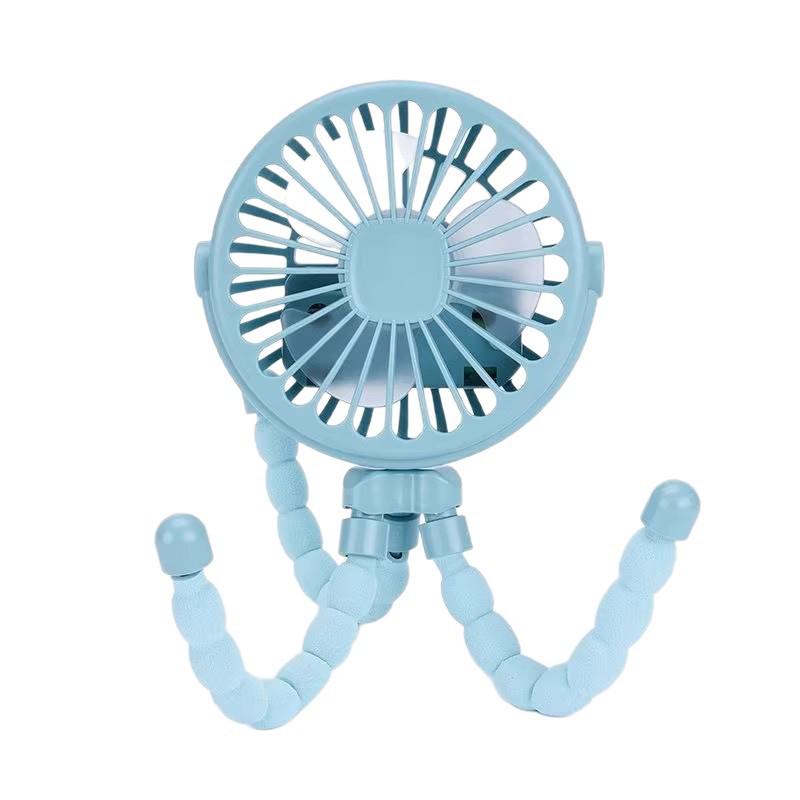 Octopus USB Rechargeable Handheld Mini Fan for Summer 2026 – Portable and Compact Dormitory/Home Cooling Solution