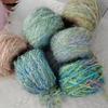 50g Sparkling Hair Gradient Mixed Yarn,multiple Strands Soft Fancy Mixed,DIY Hats,bags,woven Crocheted Dolls,hand Account Yarn