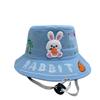 Children's Cartoon Beach Hat - Breathable, Spring/Autumn Style, Flat Top Bucket Hat