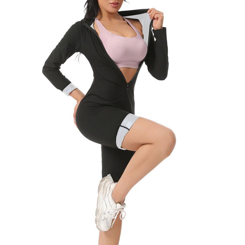 Women's Sauna Suits Fitness Sliming Shaper Bodysuit