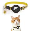 Detachable Bell Cat Collar with Reflective Strip Pet Tracker Accessories Pet Collar for AirTag
