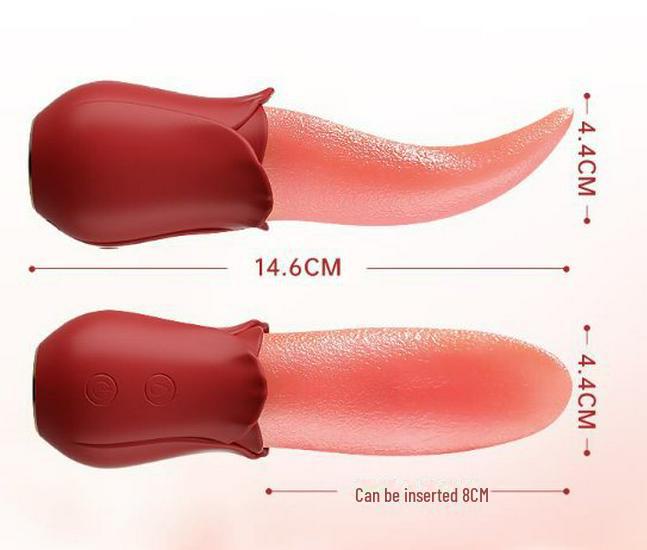 Mystery Ji Tongue Dance Vibrator: Love Song for Women - Sensual Massager & Self-Love Device, 80/box.