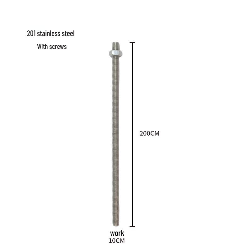 304 Stainless Steel M8/M10 Threaded Rod Bolt Stud