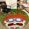 1PC Rugrats Office Round Rug, Non-slip, Soft and Durable Office Rug for Interior Decoration, Perfect for Office, Beautiful Decoration