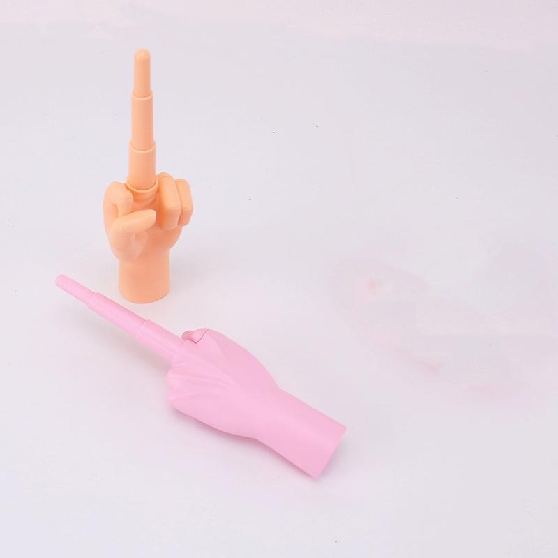 Einzigartige Studentenpaar-freundliche Geste Stretch Mittelfinger Dekompressionsspielzeug Überraschung Blindbox Stand Lustiges und kreatives Spielzeug