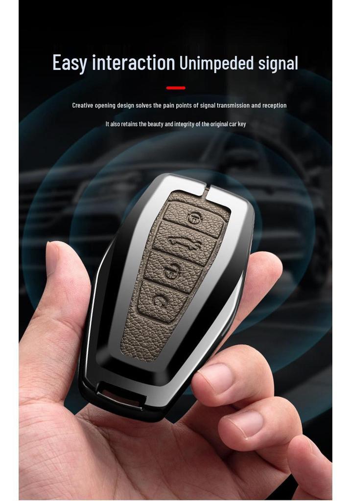 Geely Car Key Cover: Emgrand GS, Boyue, X3 Vision, X6, King Kong, X1, Borui High-End Shell