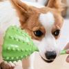 Lotus Fruit Treat Dispensing Dog Toy Interactive Dog Molar Chew Toy Puppy Enrichment Puzzle Toy for Teeth Cleaning Mental Stimulation Training