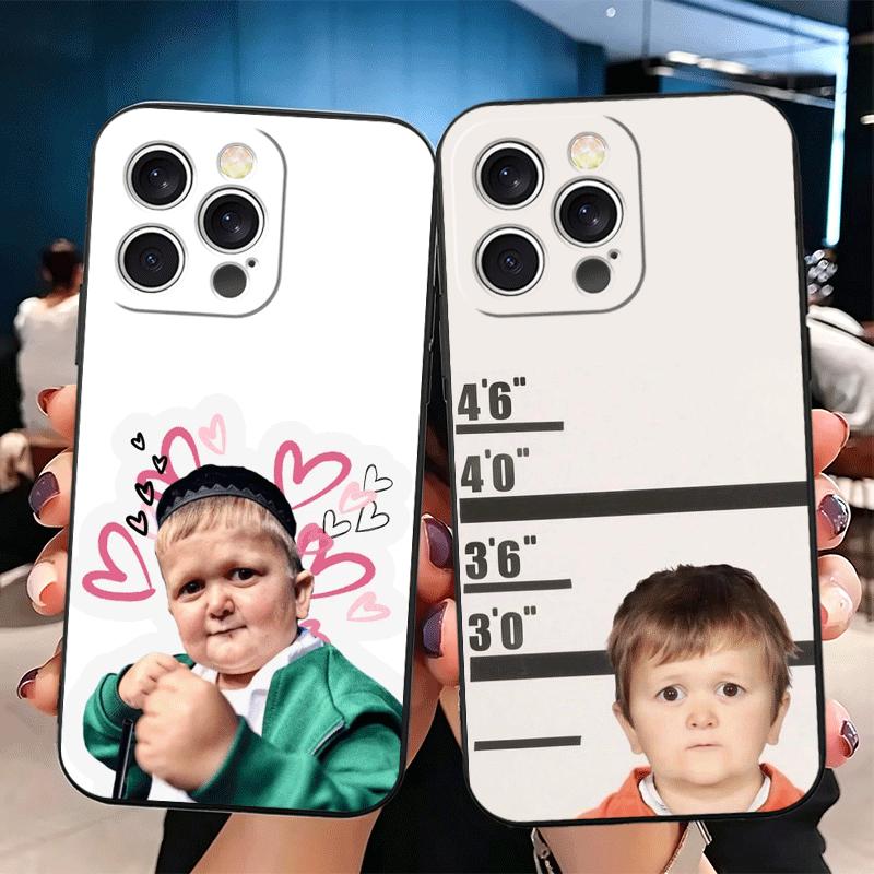 Funny Babaite Hasbulla Soft Phone Case for iPhone 16 16E 17 Air 15 Pro Max 14 Plus 13 Mini 11 12 7 Black Cover Back Shell