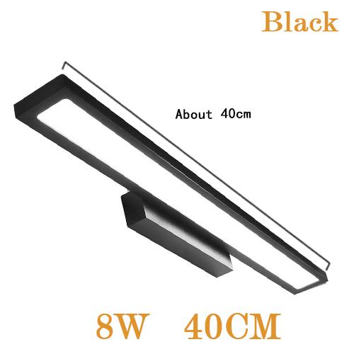 Modern LED Wall Light Bathroom Hardwares Wall Lamp Aluminum Led Bathroom Bath Mirror Line Lamp Make Up Light
