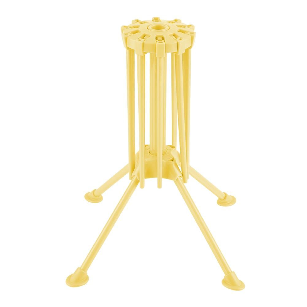 Noodle Spaghetti Pasta Essiccazione Rack Stand Essiccatore Pieghevole Utensile da Cucina (Giallo)