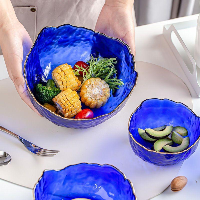 💰Kaufe Glasschüssel bunte Obstsalat Schüssel nordischer Stil Phnom Penh