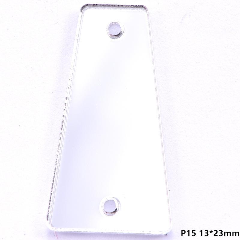 Acrylic Hand Seam Drill, Flat Bottom Special-Shaped Mirror Diy Clothing Decoration Jewelry Mirror Accessories Seam Drill