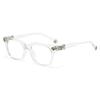 Unisex New Retro Art Full Frame Optical Glasses Personalized Large Frame HD Anti-blue Light Glasses Ultra-light Unisex Glasses