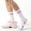 Men's Spring and Autumn 7A Antibacterial Towel Bottom Thickened Non Slip Basketball Tube Socks