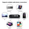 ST-838 HiFi 2.1 Channel Audio Amplifier Bass and Treble Adjustment 80W*2 Black Car Home Amp Mini Media Player