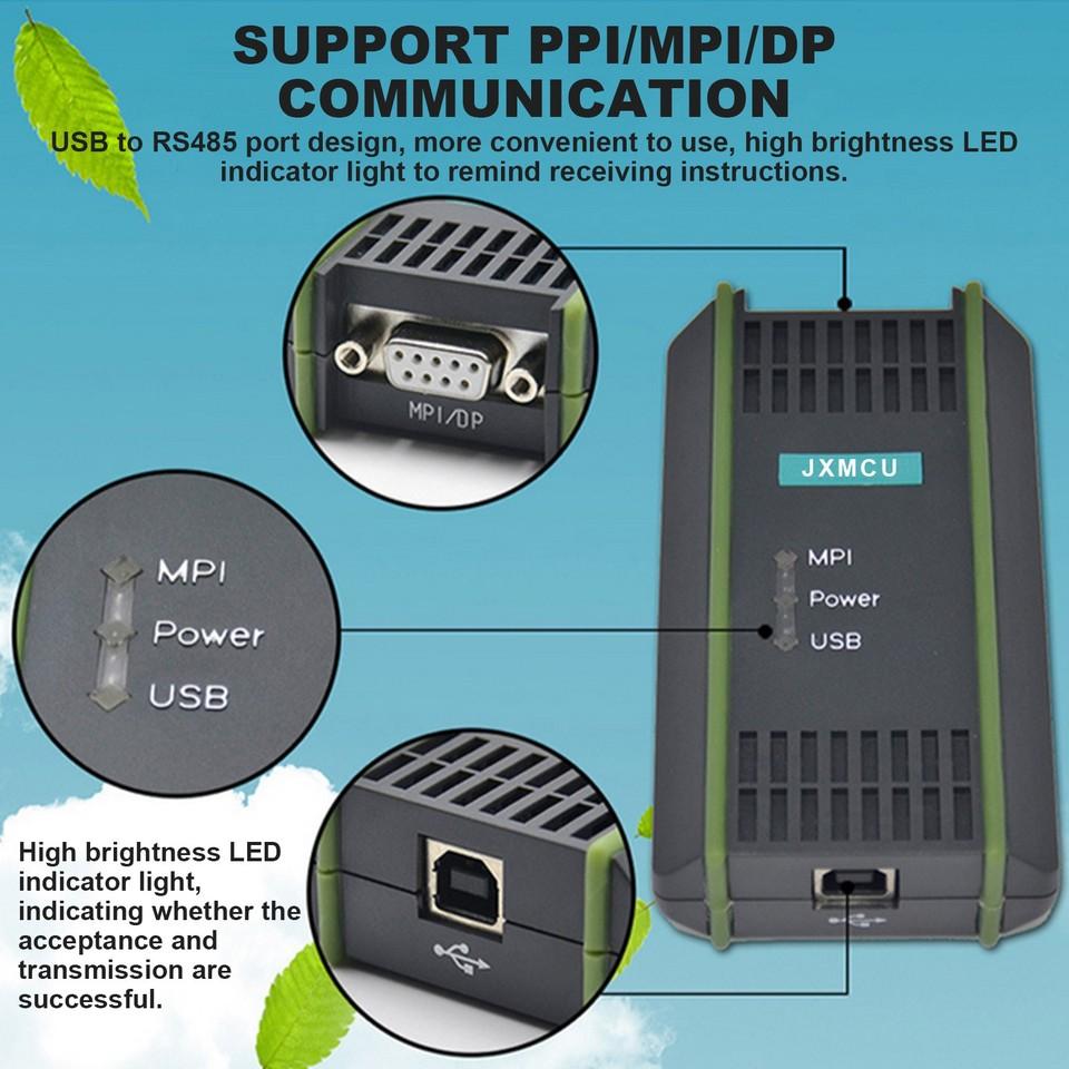 USB 3m Programming Cable For Siemens 6ES7 972-0cb20-0xao S7-200/300/400