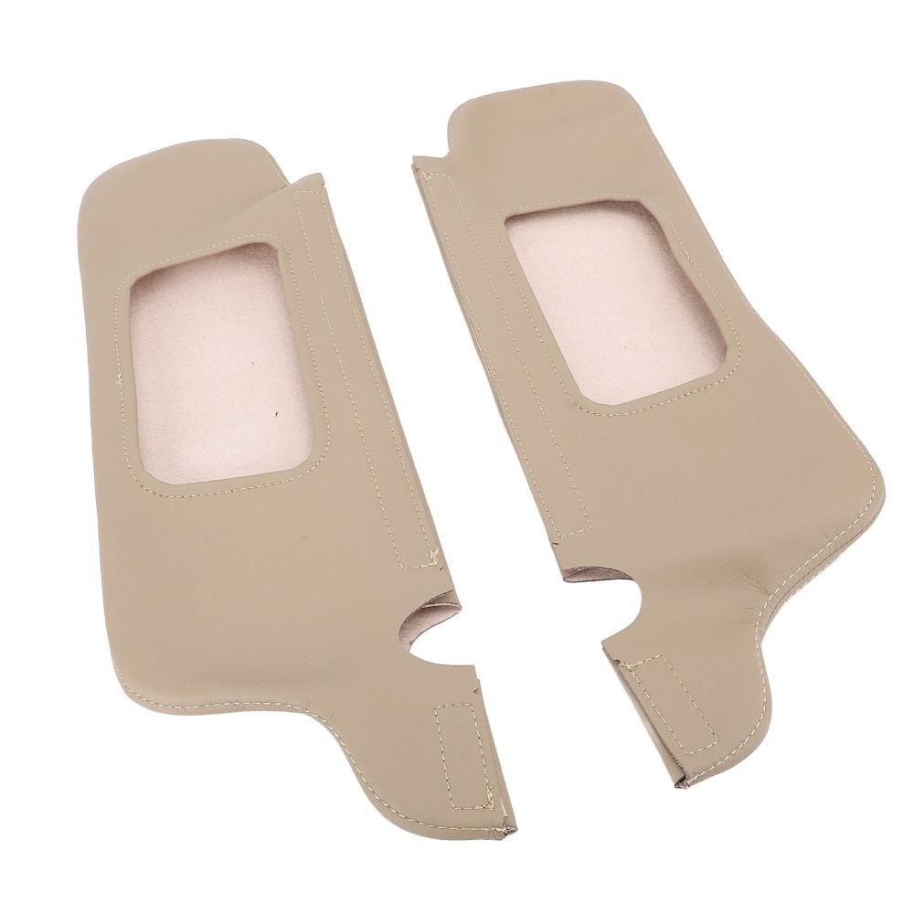 2 st Beige Solskydd Solskyddsersättning för Ford Mustang 1994-2004 Höger Passagerarsida
