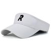 R Cotton Letter Hat Visor Cap Sun Protection Breathable Baseball Gifts Caps