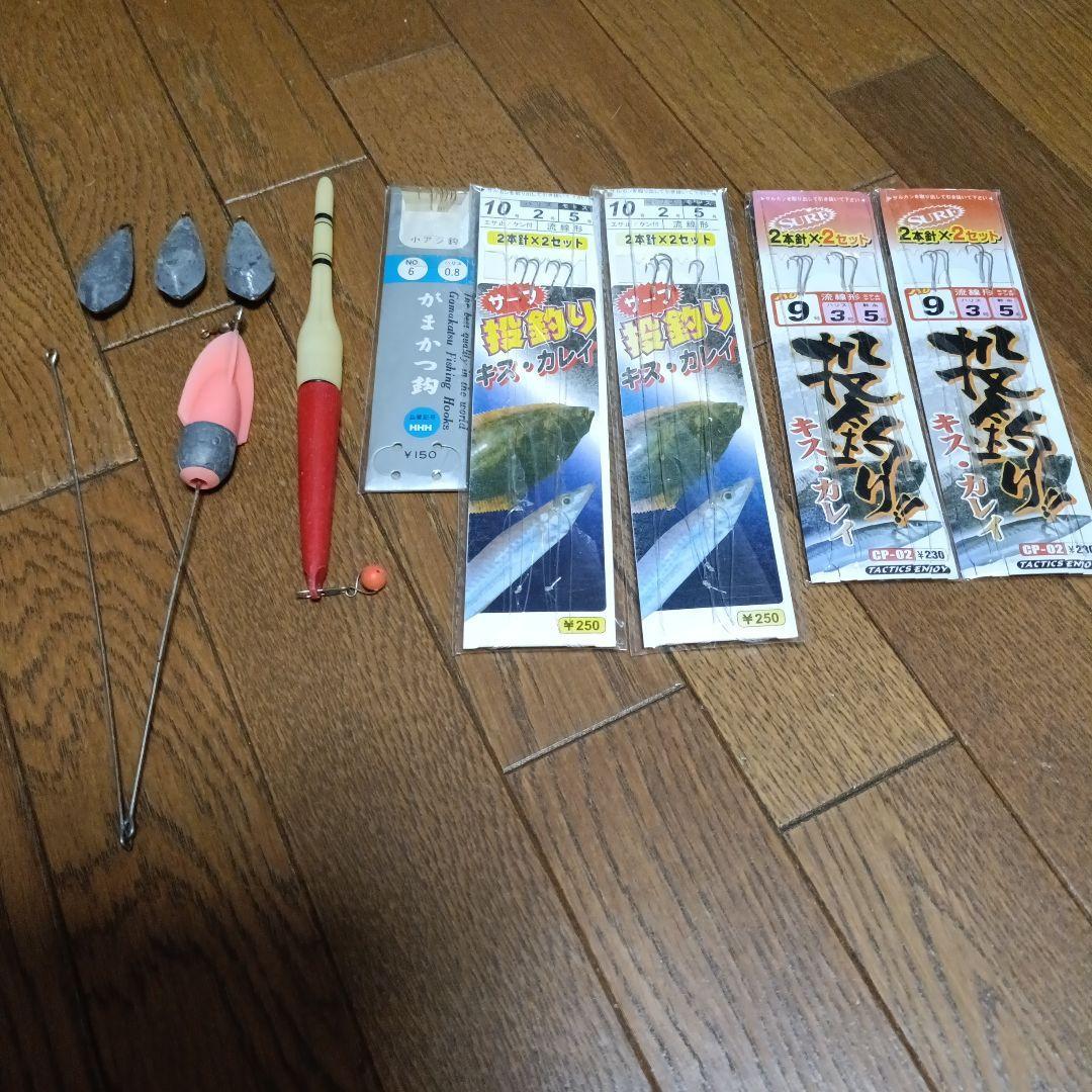 Used Throwing fishing tackle kiss/flatfish small horse mackerel hook set