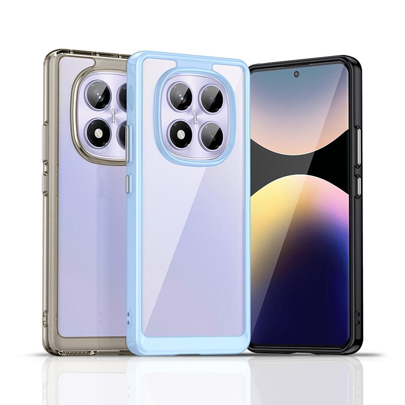 For Xiaomi Redmi Note 14 Pro Case Transparent Luxury Silicone Cover Redmi Note 14 Pro Case TPU Protector Redmi Note 14 Pro Cover