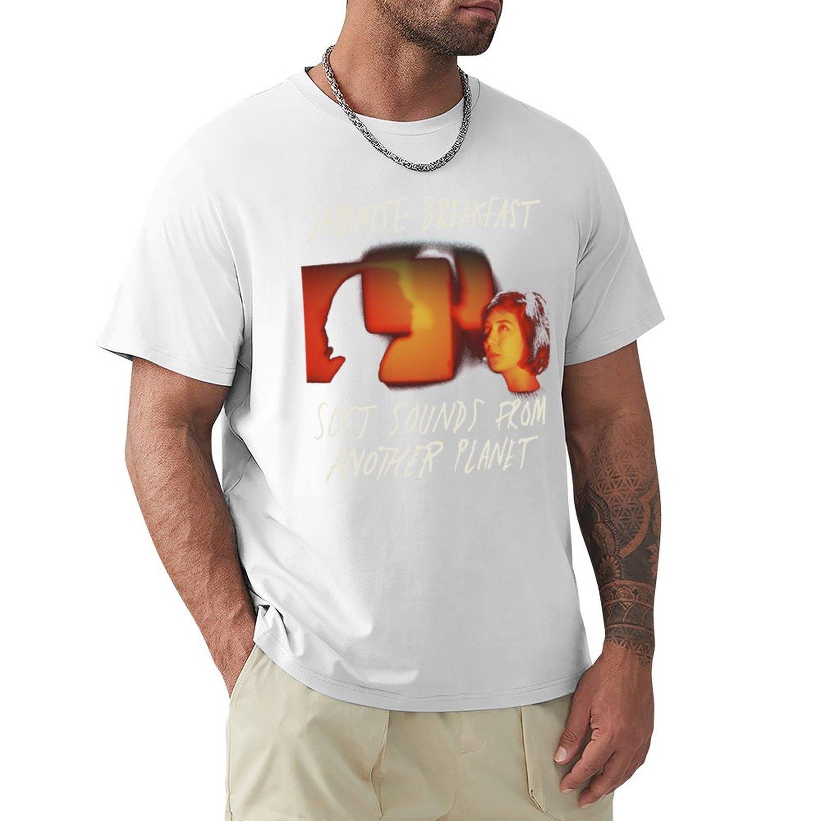 The breakfast ben TShirt vintage graphic tee plus size clothes summer tops oversizeds plain black t shirts men S