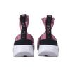Li Ning Cushioning Slip Resistant Abrasion Resistant High top Vintage Basketball Shoes Men's Pink White Black AGBN071-12