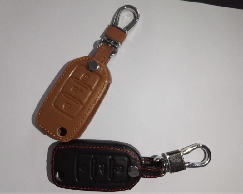 Volkswagen Key Case Cover for Lavida, Gran Lavida, Passat, Tiguan, Jetta, Polo, Bora, and New Sagitar