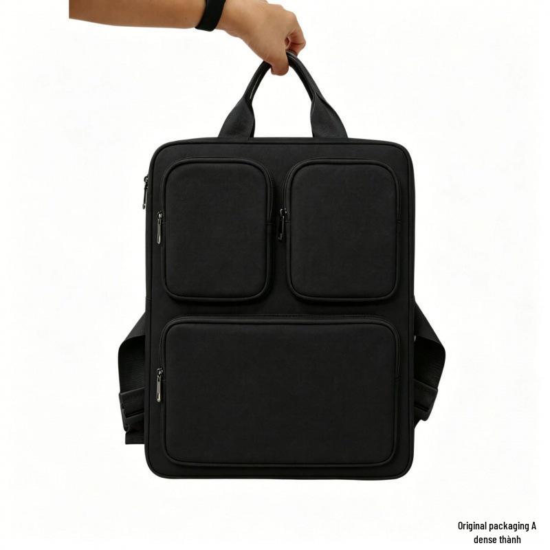 Expandable Carry-on Suitcase with Computer Compartment and External Vest Bag - Lightweight and Easy for Commuting.