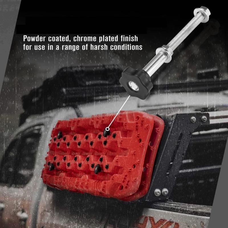 Montagepins-Set für alle Recovery-Tracks mit 120-170 mm Lochabstand Traktionsplatten-Montagepin Rostfreies Montagekit