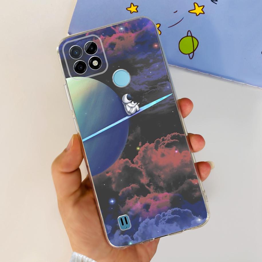 For Realme C21Y Case Realme C21 Phone Case 2023 New Printed Soft Back Cover For Realme C25 C25S C25Y RealmeC21Y Shockproof Coque