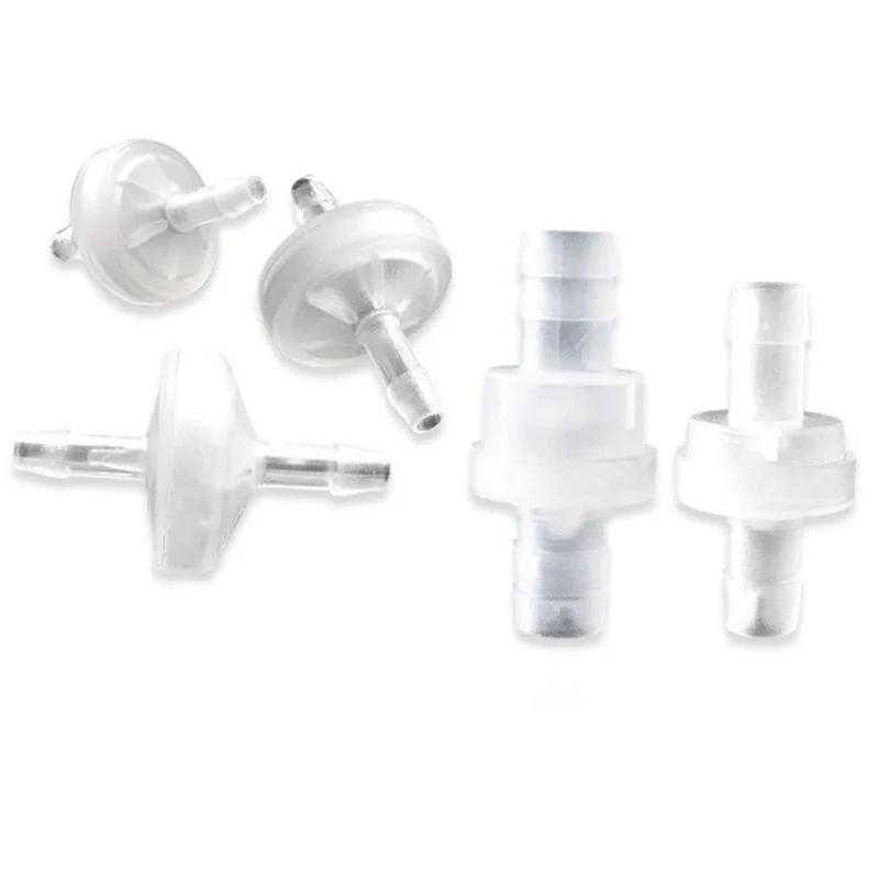 5pcs Aquarium Air Pump Check Valve Fish Tank 5 Pc One Way Non-Return Check Valve Aquarium Co2 System Air Pump