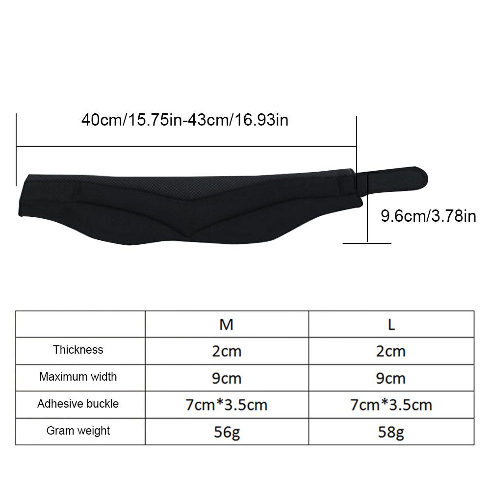 Adjustable Neck Support Brace Keep Vertebrae Stable Soft Foam Cervical Collar Soft Foam Neck Pillow for Snoring Sleep Apnea