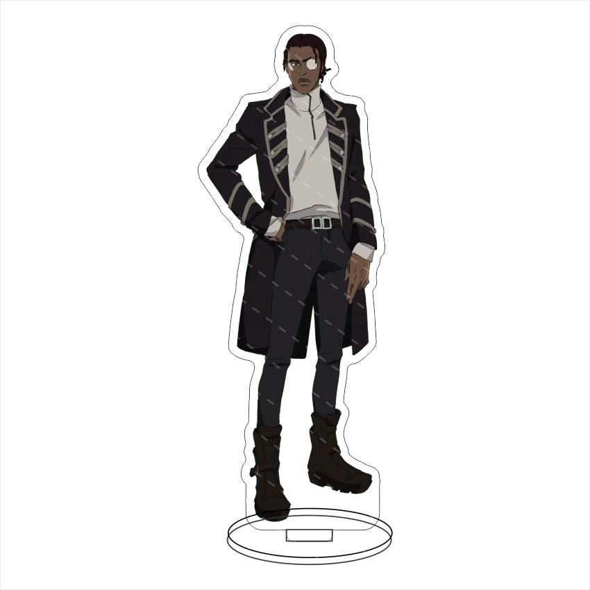 

Lazarus Adult Swim Anime Acrylic Stand Model Plate Decoration Desk Figure Display Bag Charms Pendant Fan Gift Tableware Fashion 15 cm