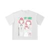 260 GSM Double Yarn 32 Count 100% Cotton Spy x Family V4 Anya Print Unisex Heavy Cotton T Shirt