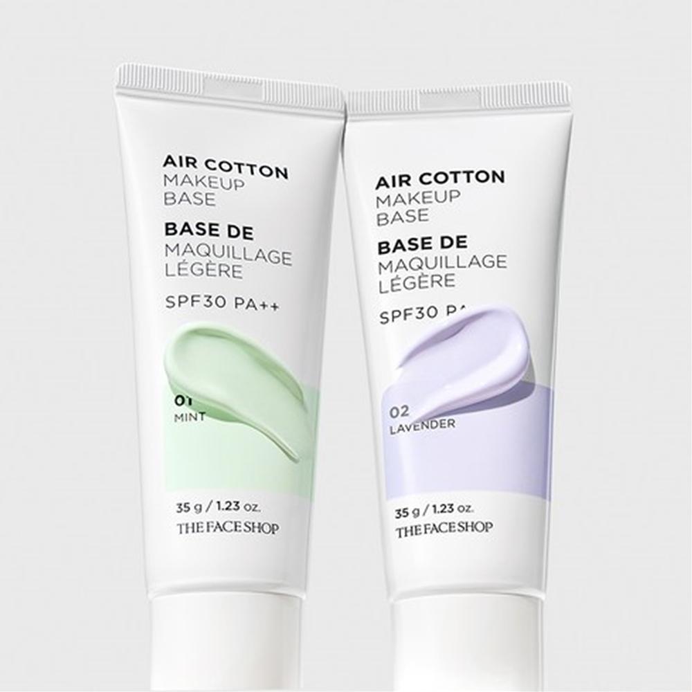 THE FACE SHOP Air Cotton Makeup Base SPF30 PA++