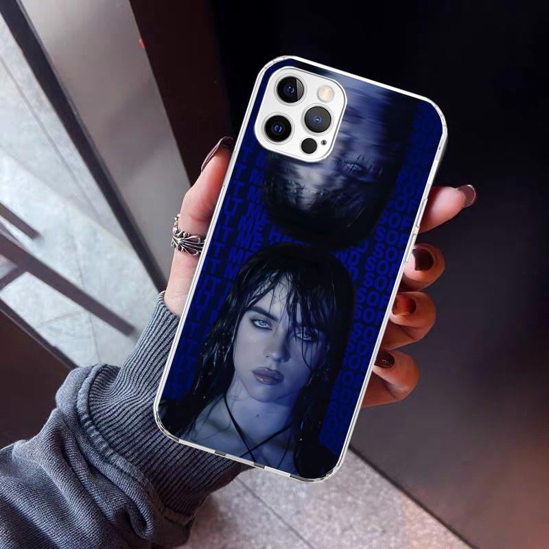 Hit Me Hard and Soft B-BillieS Phone Case For iPhone 17 Air 11 13 Mini 14 15 Plus 16 12 Pro Max 16E SE 7 8 Pattern Soft TPU Back
