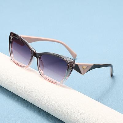 Luxury Designer Cat Eye Sunglasses For Men Women UV400 Protection Unisex Trendy Eyewear Fashion Brand
