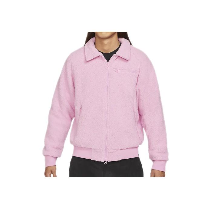 Nike SB Sherpa Unifarbene Skateboardjacke Herren Jacken Rosa CK5286-629
