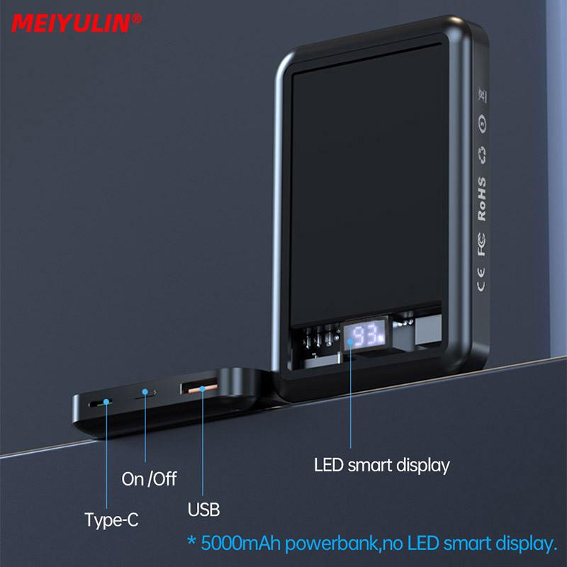 Transparente Glas Magnetische Kabellose Powerbank 15W Tragbares Schnellladegerät Externe Ersatzbatterie Für iPhone 13 12 Xiaomi