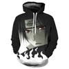 Sweat À Capuche NarAAClothes 3D Pour Hommes Et Femmes, Bande Dessinée Japonaise Classique, Tendance De La Mode, Nouveau, 2024