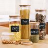 Blackboard Stickers Waterproof Chalkboard Kitchen Spice Label Sticker Home Jars Bottles Tags Blackboard Labels with White Marker