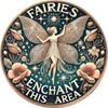 Metal Wall Art Sign Home Decor 20x20 Cm